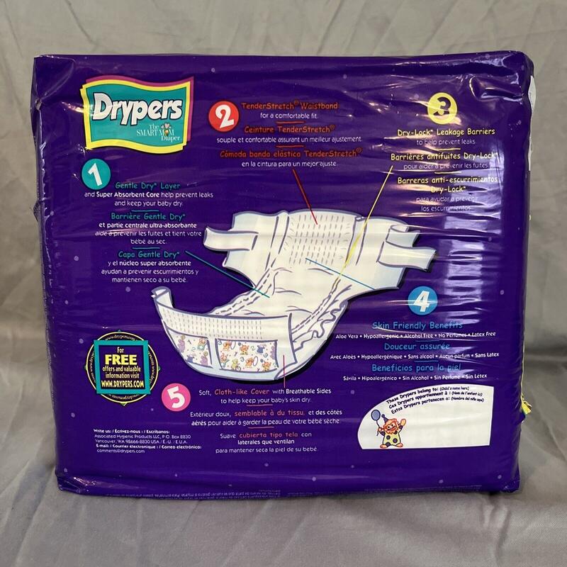 Drypers Smart Moms - Value Pack - No4 - Maxi - 10-17kg - 22-37lbs - 24pcs - 5
