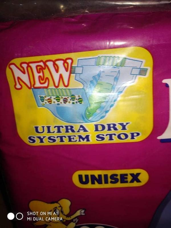 Maxi Star Unisex Baby Disposable Nappies - Gigante - 18-26kg - 40-57lbs - 28pcs - 4
