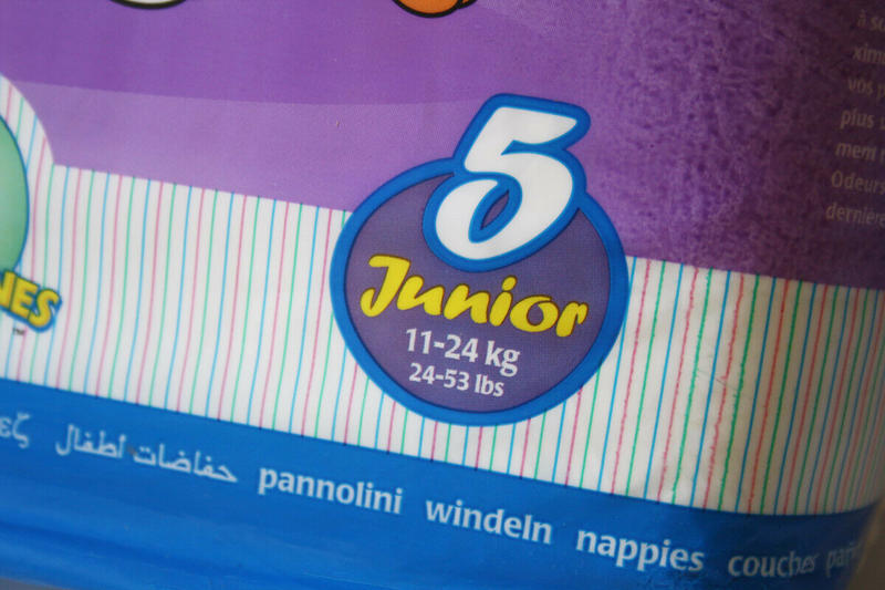 Napper Baby Looney Tunes Disposable Open Nappies - No5 - Junior - 11-24kg -24-53lbs - 22pcs - 3
