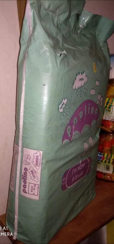Paolino Ultra Plastic Disposable Nappies - No3 - Maxi - 8-18kg - 40pcs - 3
