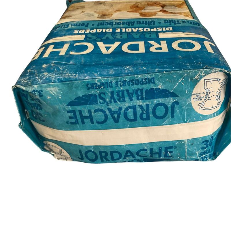 Jordache Baby's Plastic Disposable Nappies - No2 - Small - 3-6kg - 8-15lbs - 30pcs - 64
