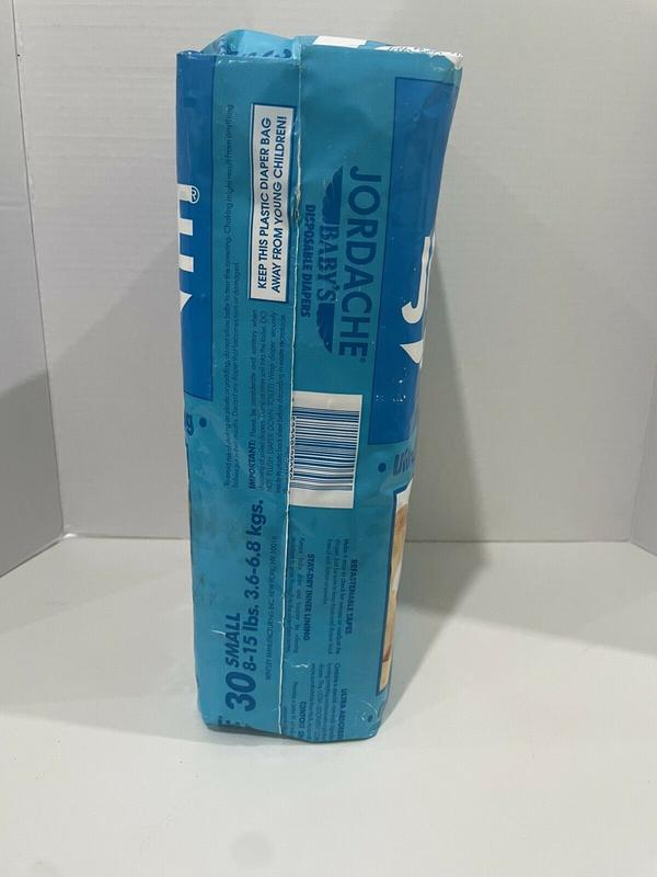 Jordache Baby's Plastic Disposable Nappies - No2 - Small - 3-6kg - 8-15lbs - 30pcs - 11
