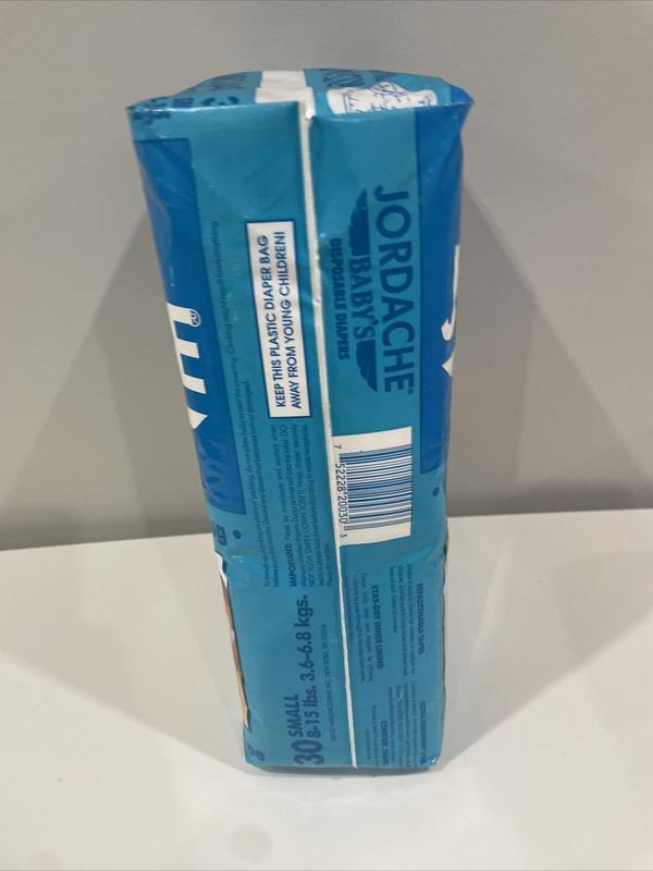 Jordache Baby's Plastic Disposable Nappies - No2 - Small - 3-6kg - 8-15lbs - 30pcs - 15
