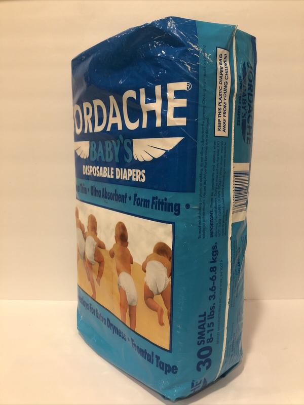 Jordache Baby's Plastic Disposable Nappies - No2 - Small - 3-6kg - 8-15lbs - 30pcs - 21
