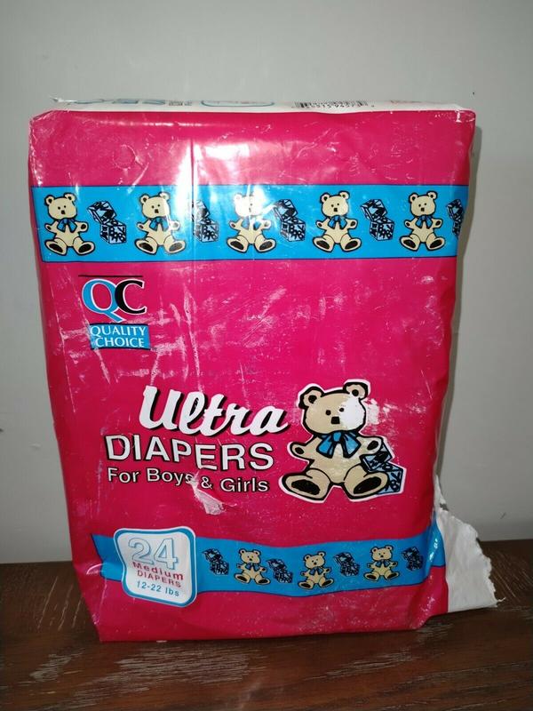 Quality Choice Ultra Disposable Nappies - No3 - Midi - 12-22lbs - 24pcs - 4
