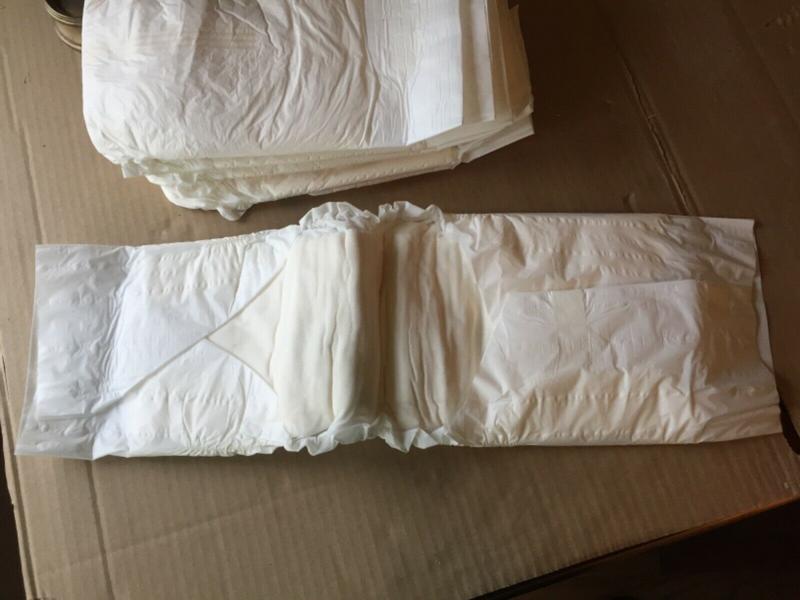 Ultra Attends Plus Wrap-Around Disposable Briefs - Maximum Absorbency - Small (fits 20'' to 31'' hips) - Value Pack - 50pcs - 5
