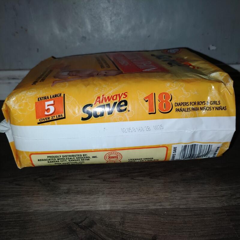 Always Save Ultra Thins - No5 - XL - for babies over 27lbs - 18pcs - 4

