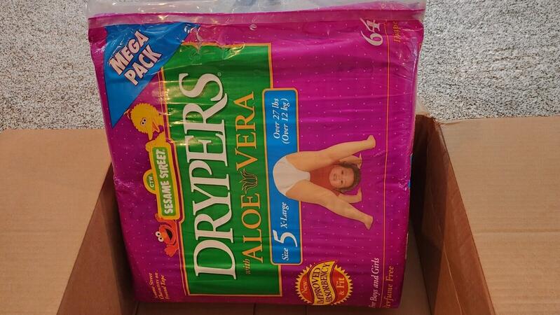 Drypers Aloe Vera - No5 - XL - for babies over 12kg (27lbs) - 64pcs - 2
