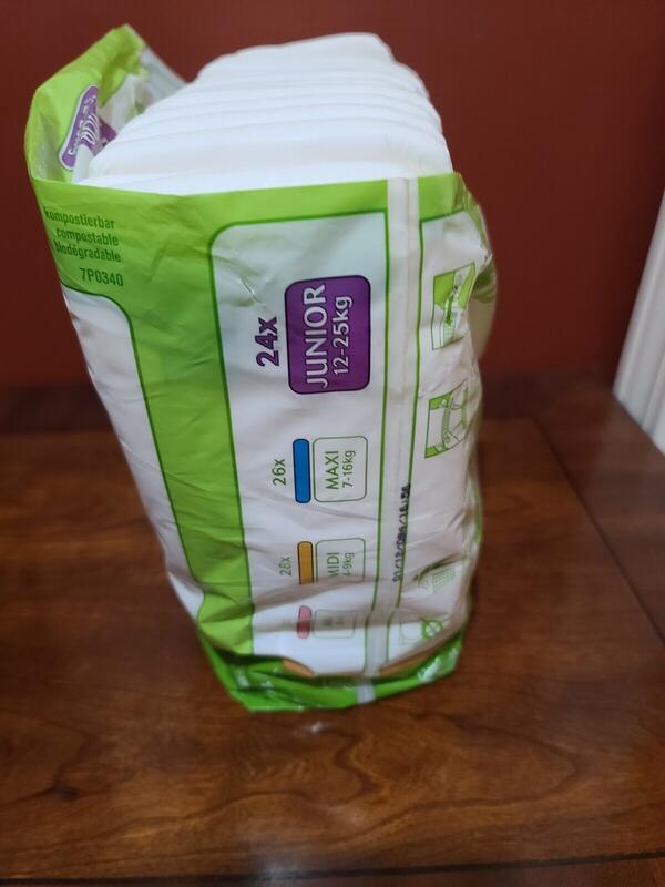 Delora Disposable Baby Nappies - Unisex - No5 - Junior - 12-25kg - 24-53lbs - 24pcs - 9
