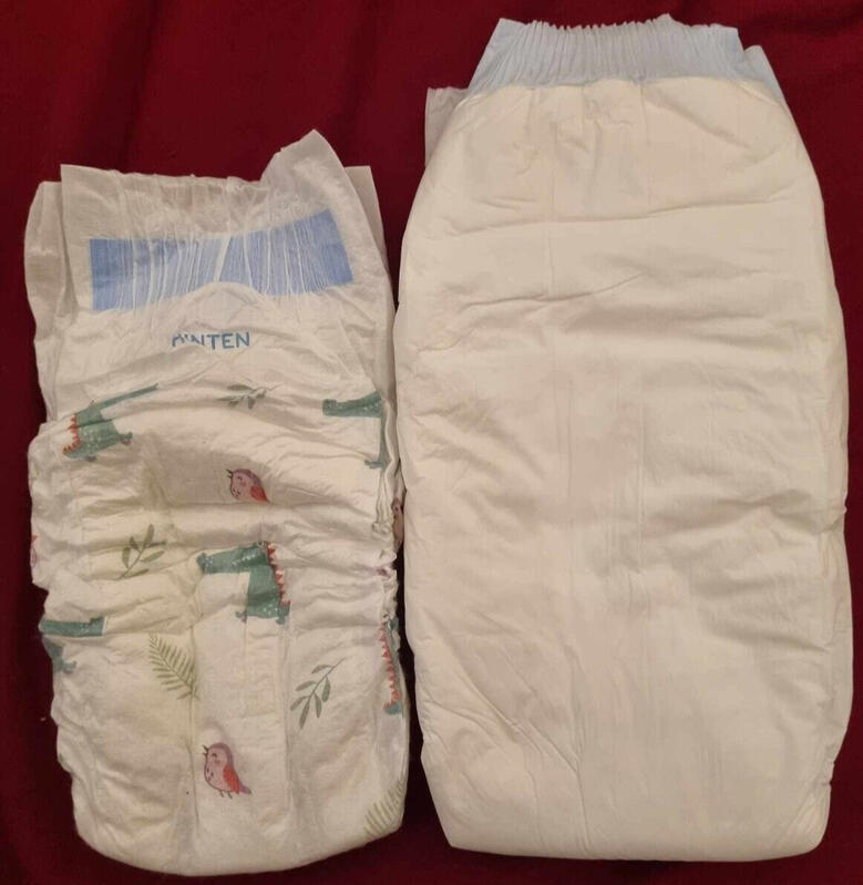 Allegra Plastic Open Disposable Baby Nappies - No6 - XL - 16-30kg -35-66lbs -24pcs - 3
