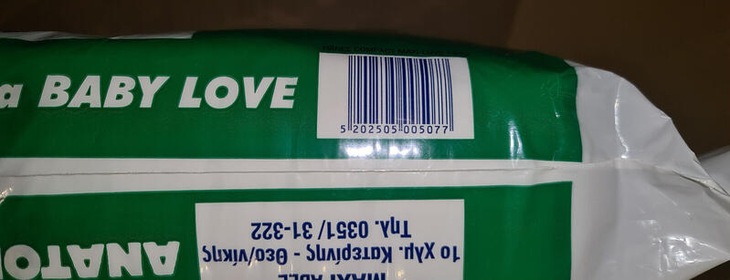 Maxi Ultra Baby Love Plastic Disposable Nappies - No3 - Midi - 14-22kg - Value Pack - 60pcs - 14
