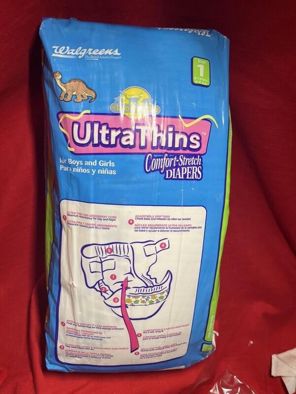 Walgreens Ultra Thins Comfort Stretch - No1 - Newborn - 4-6kg - 8-14lbs - 40pcs - 13
