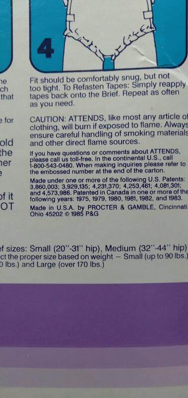 Ultra Attends Plus Wrap-Around Disposable Briefs - Maximum Absorbency - Large (fits 45'' to 58'' hips) - 6pcs - 14
