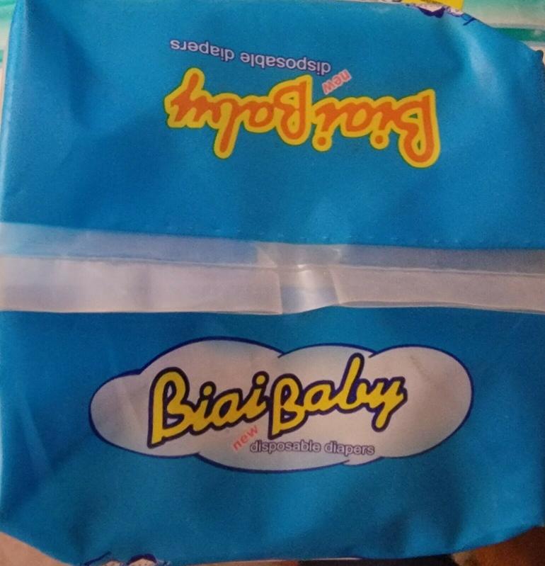Biai Baby Disposable Plastic Nappies - No1 - Mini - 3-6kg - 5pcs - 5
