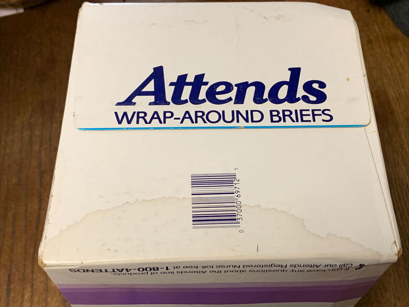 Ultra Attends Plus Wrap-Around Disposable Briefs - Maximum Absorbency - Small (fits 20'' to 31'' hips) - 10pcs - 17
