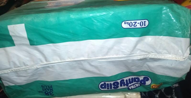Libero Peaudouce Ultra Plastic Nappies - Maxi Plus - 10-20kg - 22-44lbs - 38pcs - 6
