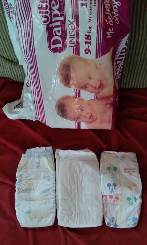 Ultra Daipers Unisex Plastic Diapers - XL - 9-18kg - 20-40lbs - 18pcs - 27

