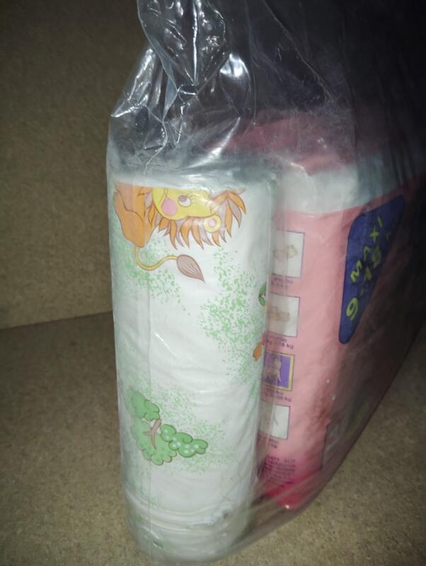 Libero Peaudouce Step By Step Plastic Disposable Nappies for Girls - No4 - Maxi - 9-18kg - 20-40lbs - 34pcs - 3

