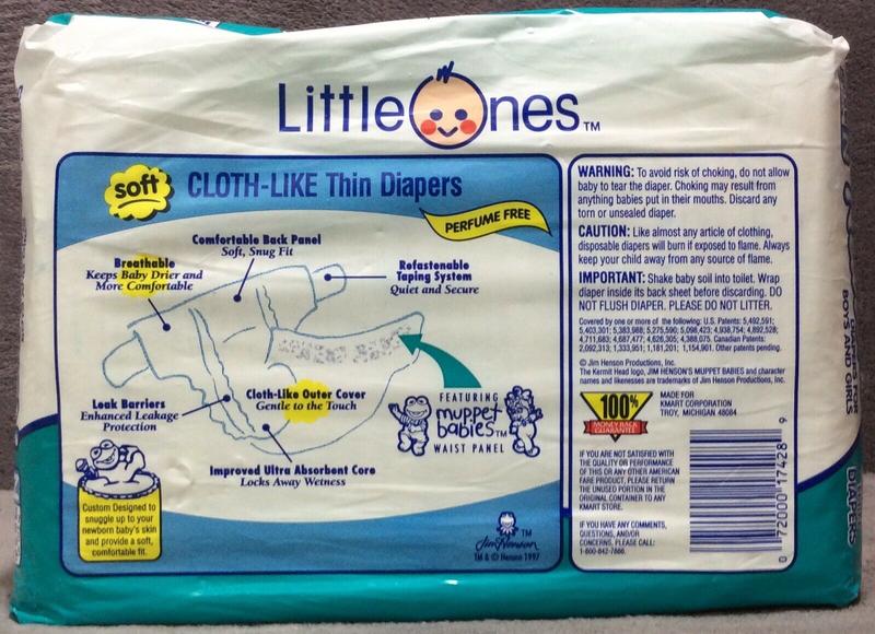 KMart Thin Disposable Nappies - Newborn (fits babies up to 5kg - 10lbs) - 24pcs - 5
