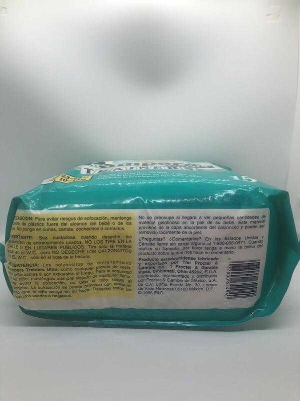 Pampers Trainers Ultra No1&2 - Unisex - 10-15kg - Mini - 15pcs - 12
