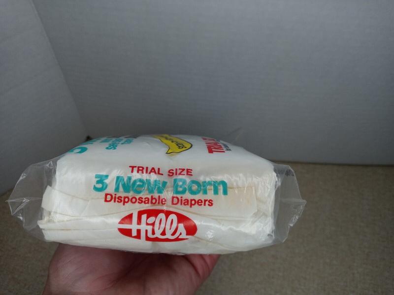 Hills Disposable Nappies - Newborn - Trial Pack (for babies up to 12lbs) - 3pcs - 10
