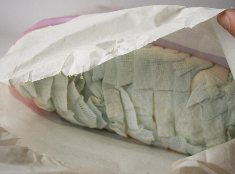 Peaudouce Bebettes Overnight Rectangular Diapers - Unisize - 15pcs - 3
