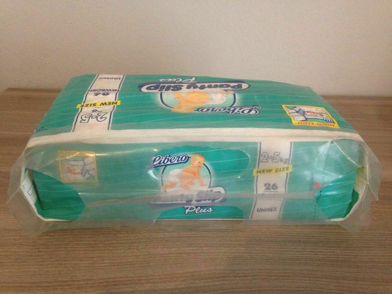 Libero Peaudouce Plus Disposable Nappies - No1 - Newborn - 2-5kg - 4-11lbs - 26pcs - 6

