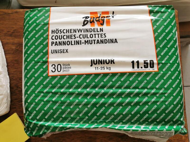 Migros Budget Plastic Baby Nappies - No5 - Junior - 11-25kg - 30pcs - 5
