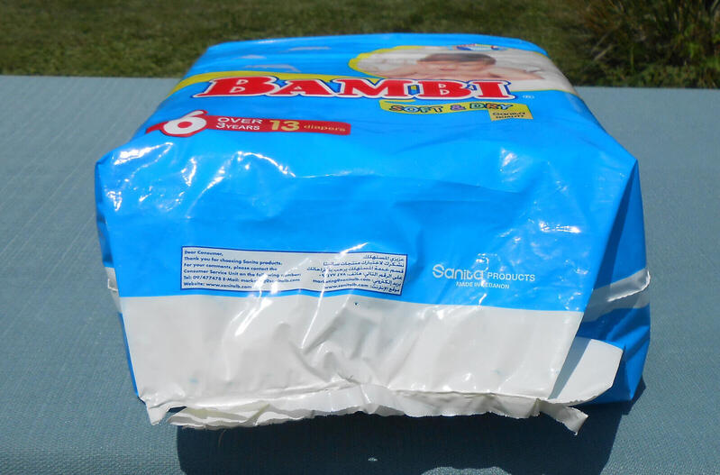 Bambi Disposable Nappies - No6 - XXL - 15-25kg - 33-55lbs - 13pcs - 2
