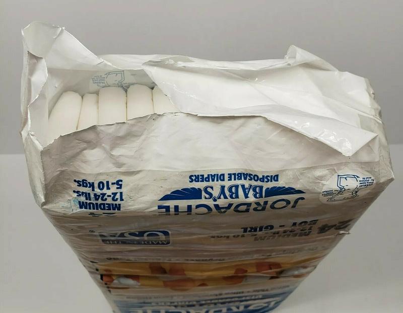 Jordache Baby's Plastic Disposable Nappies - No3 - Medium - 5-10kg - 12-24lbs - 24pcs - 7
