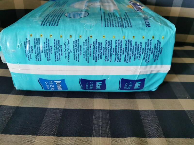 Super Caline Plastic Backed Disposable Nappies - No5 - Junior - 11-26kg - 24-55lbs - 26pcs - 7
