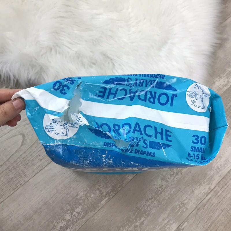 Jordache Baby's Plastic Disposable Nappies - No2 - Small - 3-6kg - 8-15lbs - 30pcs - 47
