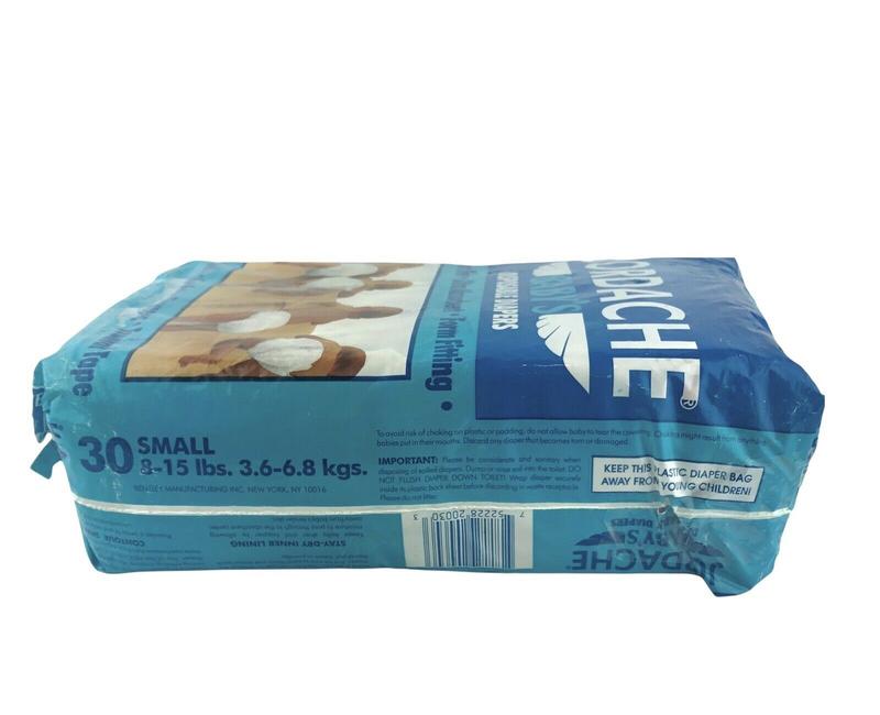 Jordache Baby's Plastic Disposable Nappies - No2 - Small - 3-6kg - 8-15lbs - 30pcs - 56
