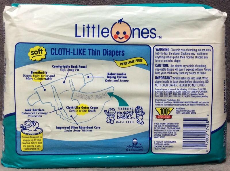 KMart Thin Disposable Nappies - Newborn (fits babies up to 5kg - 10lbs) - 24pcs - 9
