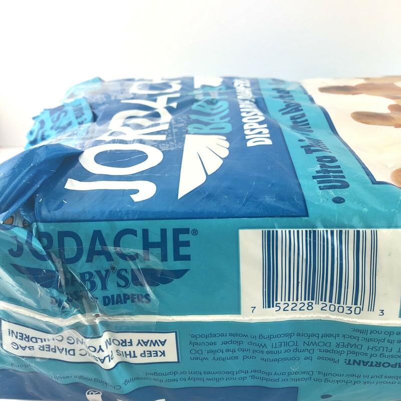 Jordache Baby's Plastic Disposable Nappies - No2 - Small - 3-6kg - 8-15lbs - 30pcs - 58
