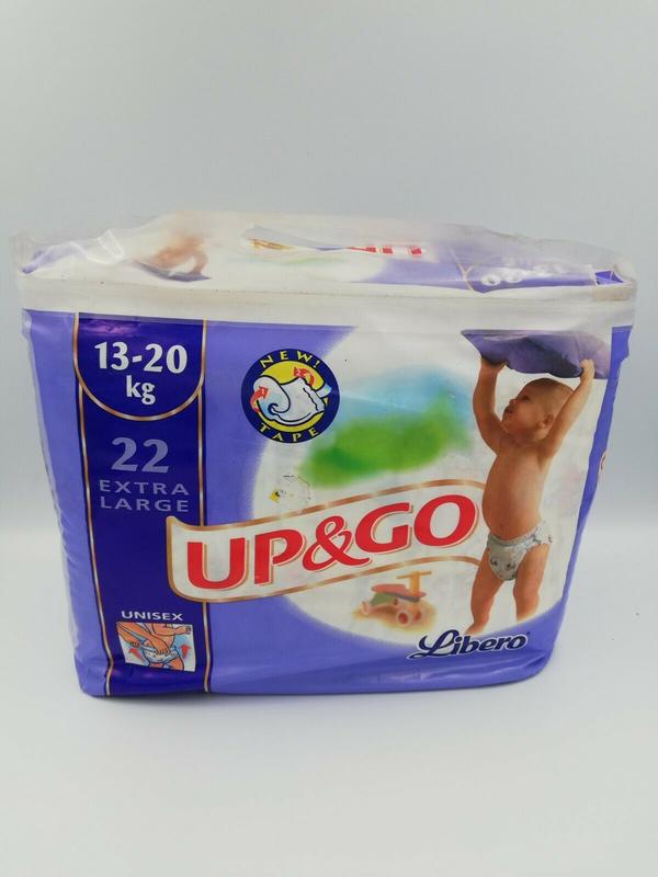 Libero Peaudouce Up & Go Disposable Pull-Up Pants for Boys - No5 - Extra Large - 13-22kg - 28-48lbs - 22pcs - 1
