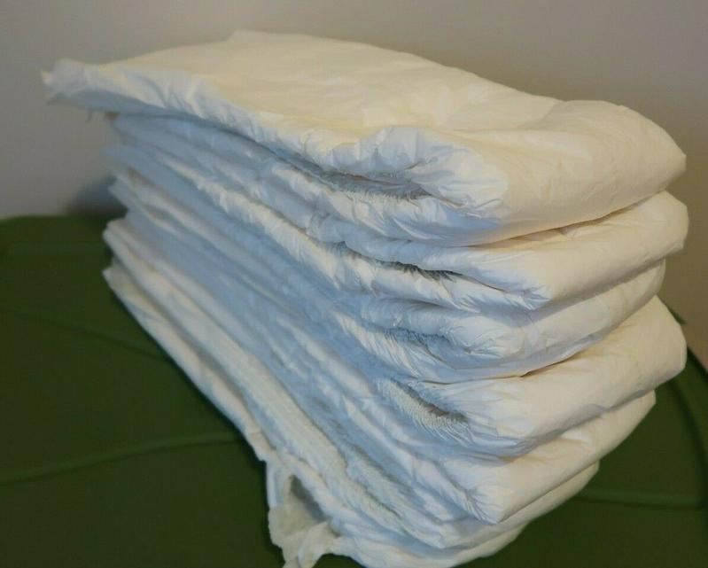 Ultra Attends Plus Wrap-Around Disposable Briefs - Maximum Absorbency - Large (fits 45'' to 58'' hips) - Value Pack - 50pcs - 1
