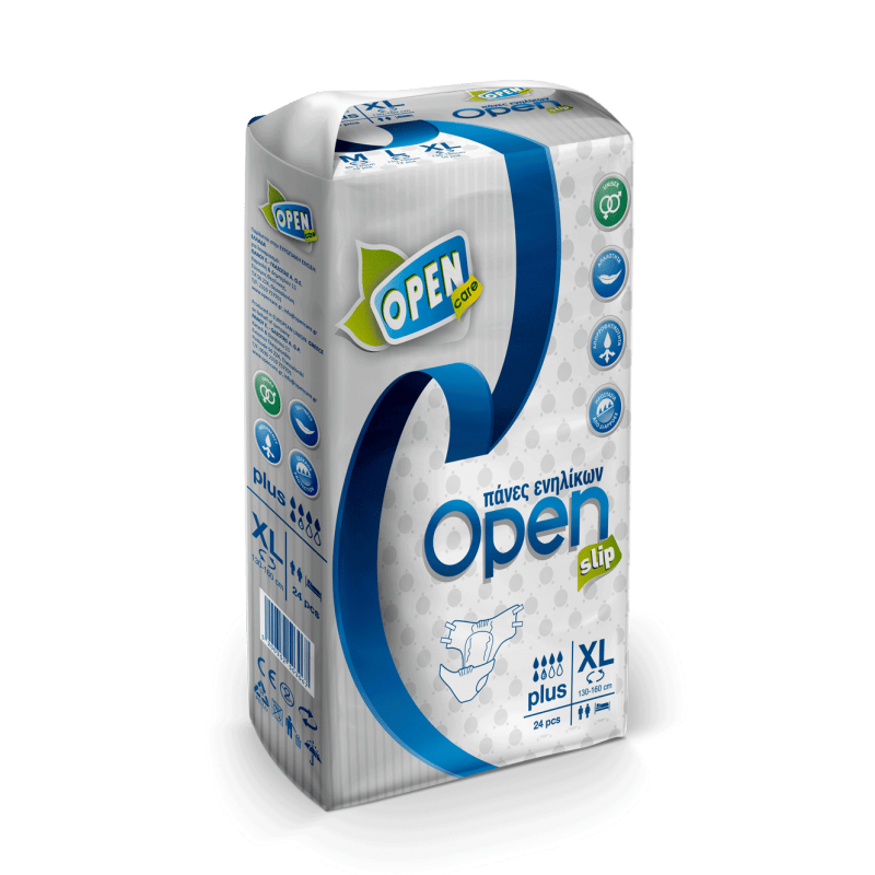 Open Care Adult Daytime Disposable Briefs - Economy Pack - XL - 24pcs
