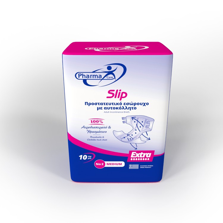 Pharmacare Slip Adult Incontinent Briefs - No3 - L - 10pcs
