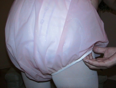 Plastic Pants & Pantihose
Forced Diaper Training utilizing a locking Sabrina Diaper Harness. When secured over a thickly dipaered individual...release (and eventually mosth actions) can be controled by the Keyholder! Consider all the possibilities that this amount of power will provide!
