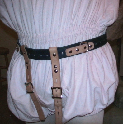 Pink Romper & Dual Strap Harness
Forced Diaper Training utilizing a locking Sabrina Diaper Harness. When secured over a thickly dipaered individual...release (and eventually mosth actions) can be controled by the Keyholder! Consider all the possibilities that this amount of power will provide!
