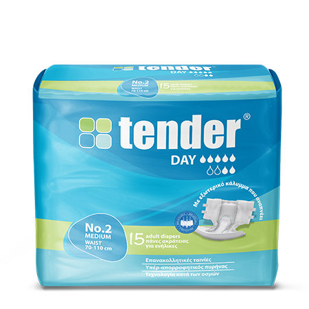 Tender Ultra Adult Daytime Briefs - No2 - M - 15pcs
